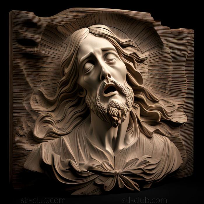 3D model st jesus (STL)